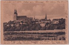 DR - Oberglogau 700-Jahr-Feier 1925 SST Ansichtskarte n. Frankfurt a/M