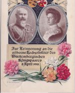 DR - Blumentag 1886-1911 5 Pfg. Privatganzsache K1 Wilhelmsglück - Gelbingen
