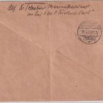 DR - Marineschiffspost No. 24 (SMS Friedrich Carl II. Mittelmeer) Brief 1905