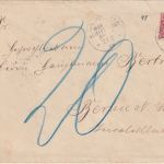DR - Marineschiffspost No. 12 (SMS Moltke I Mittelmeer/Santander) Brief 1904