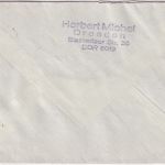 DDR - 25 Pfg. Welttag Meteorologie Brief i.d. SCHWEIZ Dresden - Zofingen 1968