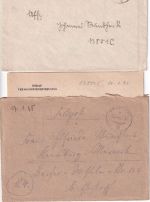 DR - Kurland-Kessel 10 Feldpostbriefe Heimat-Front/Front-Heimat 8.1.-18.3.45