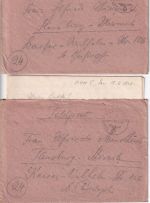 DR - Kurland-Kessel 10 Feldpostbriefe Heimat-Front/Front-Heimat 8.1.-18.3.45