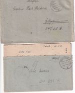 DR - Myslowitz/Oschatz 12/44-1/45 3 Feldpostbriefe an Fp.Nr. 24231B/04765C