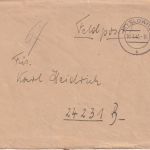 DR - Myslowitz/Oschatz 12/44-1/45 3 Feldpostbriefe an Fp.Nr. 24231B/04765C