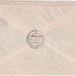 Bizone - 2x40 Pfg. Bauten Eilbrief Bad Liebenzell - Stuttgart 1951