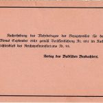 DR-Infla - Karlsruhe 19.9.23 Gebühr bezahlt Zeitungssache/Nachnahme n. Lörrach