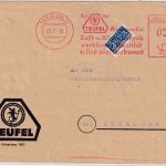 BRD - Nagols 1952 20 Pfg. AFS "Teufel" + NO Brief n. Tübingen