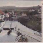 Württemberg - Altensteig Ortsansicht Wehranlage farb. AK gelaufen 1908