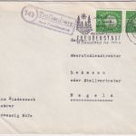 BRD - (14b) Trollenberg ü. Freudenstadt Landpost-Ra2 Brief n. Nagold 1960
