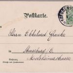 Württemberg - Freudenstadt 300j. Jubiläum sw-Mehrbild-AK gelaufen 1903