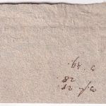 Württemberg - Esslingen 1822 Acciseschein (Zollquittung)