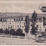 Württemberg - Plochingen Johanniterorden Krankenhaus sw-AK gelaufen 1916