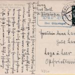DR - Bad Boll ü. Göppingen Landpost-Ra2 Karte n. Loga ü. Leer 1939