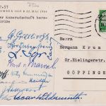 Württemberg - Dragoner-Regiment "König" Jubiläumskarte 1805/1955 Empfänger !!
