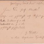 Württemberg - Geislingen 8/6 kl. K1 5 Pfg. Ganzsache n. Göppingen 1882