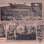 Württemberg - Kuchen a.d. Fils Cafe Weinrestaurant Schmiech sw-Mehrbild-AK 1920