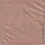 FZ-Allg. - 8 Pfg. Wappen 3er-Streifen/Zwischensteg Brief Herrischried 1947