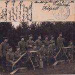 Württemberg - Münsingen Übungsplatz 1916 priv. Foto-AK/Feldpost n. Reutlingen