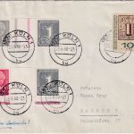 BRD - Heuss I Zusammendrucke/Zw-Steg Brief n.KROATIEN Köln - Zagreb 1960