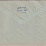 BRD - 1+5+10+20 Pfg. Heuss I/Ziffer Zusammendruck u.a. Brief Boppard 1958