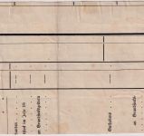 Baden - Carlsruhe K1/Sonderform Nachnahmebrief(Vds.) n. Neustadt ca. 1845