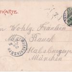 Baden - Karlsruhe Einweihung Rheinhafen 27. Mai 1902 sw-AK gelaufen 1903