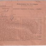 DR - 2x25+5 Pfg. Hindenburg Eilpaketkarte Postst. I Forchheim ü. Karlsruhe 1941