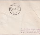 Belgien Lufthansa-Ost 1st-flight/Zuleitungspost Leipzig - KM-Stadt 30.4./2.5.58