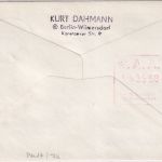 Berlin - PanAM 1st-flight 10 Pfg. Privatganzsache Nürnberg - Berlin 16.6.58