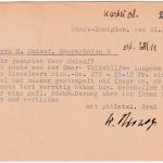 BRD - 10 Pfg. Heuss/Werbung Zusammendruck Karte Bünde - Saarbrücken 1956