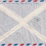 BRD - Heuss Heftchenblatt 6 u.a. Luftpostbrief n. CHILE Industriehof 1958
