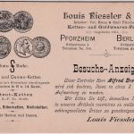 DR - 3 Pfg. K/A Drucksachenkarte/Reiseavis Pforzheim - Uelzen 1899