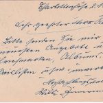BRD - Calmbach 11.4.62 aptierter Handwerbestempel 10 Pfg Ganzsache n. Ingolstadt