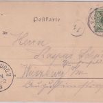 Württemberg - Schömberg ü. Neuenbürg Heilanstalt sw-Mehrbild-AK gelaufen 1898