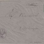 Württemberg - Rietheim 3/3 hds. Entwertung 5 Pfg. Ganzsache/Drucksache 1899