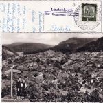 BRD - Lautenbach ü. Gaggenau Landpost-L2 entspr. Ansichtskarte n Bitterfeld 1961