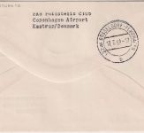 Dänemark - SAS 1st-flight Jet Caravelle Kopenhagen - Düsseldorf 17.5.59