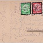 DR - Appenweier Bad Griesbach Bahnpost Zug 1355 Karte i.d. SCHWEIZ 1934