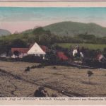 Baden - Nordrach Kinzigtal Gasthaus "Vogt auf Mühlstein" farb. AK gelaufen 1924