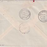 BRD - 1 DM+10+5 Pfg. Heuss I Luftpost-Eilbrief n. ÖSTERREICH Hamburg Wien 1955