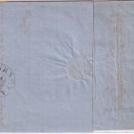 Thurn&Taxis - 6 Kr. dst. Briefe Fingerhut-K1 Weilburg 19/9 n. Altenfeld 1866