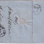 Thurn&Taxis - 1 Kr. dst. + 3 Kr. geschn. Brief Ring 339 K1 Oberusel - Mainz 1865