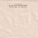 BRD - 2x10 Pfg. Heuss I Brief n. SCHWEDEN Rottach-Egern 1956 Nachporto