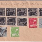 SBZ/Währunsgreform - Leipzig 2.7.48 Bezirkshandstempel/Zehnfach Ortsbrief