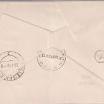 Israel - 500 Pr. Makkabiade Lupo-Einschreibebrief/Schmuck-FDC Tel Aviv 20.1.58