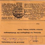 DR - 3x1 M. Germania Paketkarte Konstanz - Stetten a.k.M. 1921