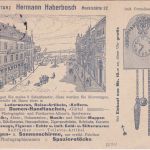 DR - Konstanz 1913 illustr. Werbedrucksachenkarte (Fa. Haberbosch) n. Engen