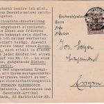DR - Konstanz 1913 illustr. Werbedrucksachenkarte (Fa. Haberbosch) n. Engen