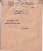 DDR - Leipzig EDS Eisenbahndienstsache Medizinischer Dienst Verkehrswesen